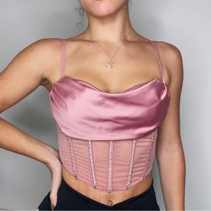 Windsor pink corset